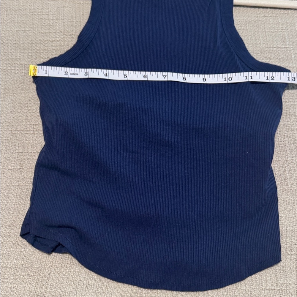 PINK Victoria's Secret Dark Blue Tank Top - Picture 4 of 5